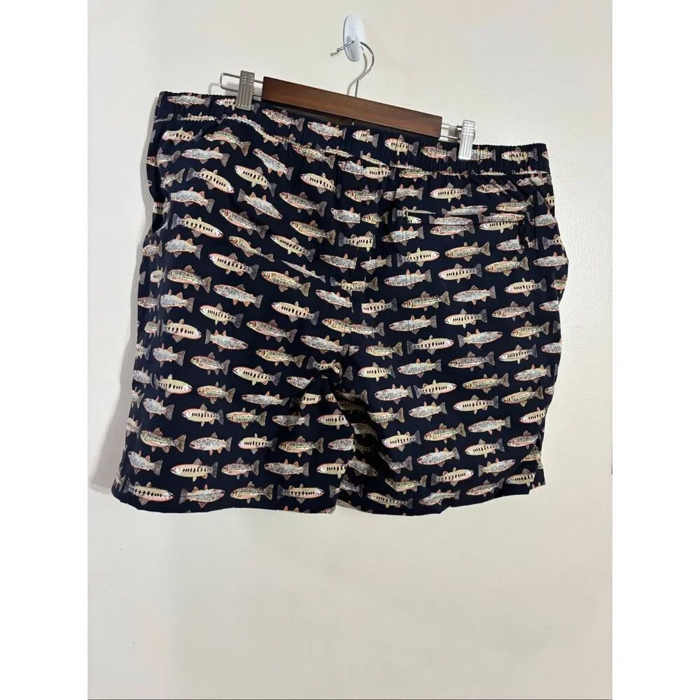 NWT The North Face Men's Aviator Navy Fly Class V Pull On Swim Shorts Men's XXL